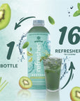 Smartfruit Restore Refresher  Green Coffee Bean Extract  Coconut Water  Kiwi Lemongrass Mint  48 Fl Oz