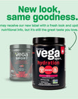 Vega Sport Hydration Electrolyte Powder, Berry - Post Workout Recovery Drink for Women and Men, Vitamin C, Vegan, Keto, Sugar Free, Dairy Free, Gluten Free, Non GMO, 5 oz