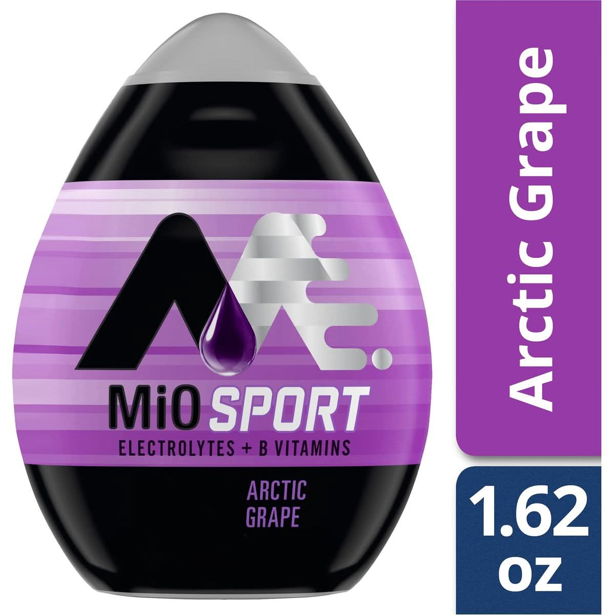 Mio Sport Liquid Water Enhancer Arctic Grape 162 OZ 6Pack