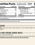 Annie Chun's - Crispy Organic Seaweed, Sea Salt Flavor, Keto, Vegan, Gluten-Free, Dairy-Free, Light And Airy Delicious Snacks, 0.16-Oz (Pack Of 12)