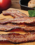 Fully Cooked Bacon Ready to Eat 80 Slices Per Pack  Case 10 Year Shelf Life Superior Canned Real Thick Cut 2 Pounds No Refrigeration Needed Grocery Long Term Storage Camp Hunt Lunch