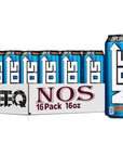 BEEQ BOX - Pack of (16) NOS High Performance Energy Drink - 16fl oz