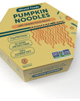 Pumpkin Protein Noodles 8 Single Serve Packs  Healthy Instant Air Fried 18g Protein  6g Fiber  For Ramen Wok Travel School  Cheeky Curry Flavor  by WhatIF Foods