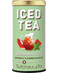 The Republic of Tea Iced Tea Watermelon Mint 8 Count Premium Fine Black Tea