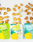 Crispy Green Piña Picante, Dried Spicy Pineapple Variety Pack - 12 count, Ginger Lime, Chili Lime, Coco Chili Tamarindo