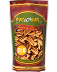 Two Pounds Of Pecans Raw Whole Shelled Raw Natural No Preservatives Added NonGMO NO PPO 100 Natural We Got Nuts