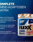 GAT SPORT Flexx EAAs + Hydration, Advanced Essential Amino Acids, 30 Servings (Dragonfruit Watermelon)