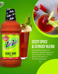 Zing Zang Bloody Mary Mix 175L  Pack of 3 Zesty and Spicy Premium Blend for Cocktails Ideal for Parties Events and Bar Ready to Use Bundled with Parkway Distributors Four Way Measuring Spoon