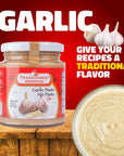 Tradiciones Andinas Ajo en Pasta Peruano 75 oz  Peruvian Garlic Paste Products Glass Jar Gourmet Food Cooking Producto del Peru Pasta de Cocina Ajos peruanos