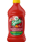 V8 Splash Cherry Pomegranate Flavored Juice Beverage 64 FL OZ Bottle