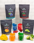 Magical butter machine Gummy Mix 4 Pack EasytoUse Flavorful  Customizable GummyMaking Solution  Comes w 4 Delicious Flavors  Cherry Mango Blue Raspberry  Lime