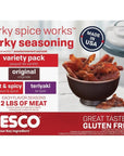 NESCO BJV-6, Jerky Spice Works, 3 Flavors Variety Pack