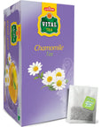 Chamomile Tea Count of 30 Chamomile Tea Bags  Flavourful Taste of Herbal Tea Freshly Packed with Original Taste of Chamomile Herb Aromatic Tea Beverages by Vital Products