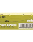 MW Polar Brisling Sardines Smoked in Olive Oil 352 Ounce Pack of 12