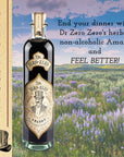 Dr Zero Zero AmarNo  Award Winning NonAlcoholic Cocktail Bitters  Digestive Botanicals  Amaro  Made in Italy