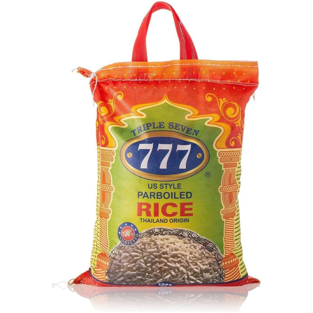 777 Parboiled Rice, 10 Kg - Whlsome - Grocery (Other)