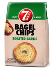 7Days Bagel Chips, Roasted Garlic, 8.81 Ounce Bag - Whlsome - Snacks