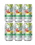 7UP Zero Sugar Lemon Lime Soda 12oz Cans Pack of 6 with Bay Area Marketplace Napkins - Whlsome - Drinks & Beverages