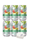 7UP Zero Sugar Lemon Lime Soda 12oz Cans Pack of 6 with Bay Area Marketplace Napkins - Whlsome - Drinks & Beverages