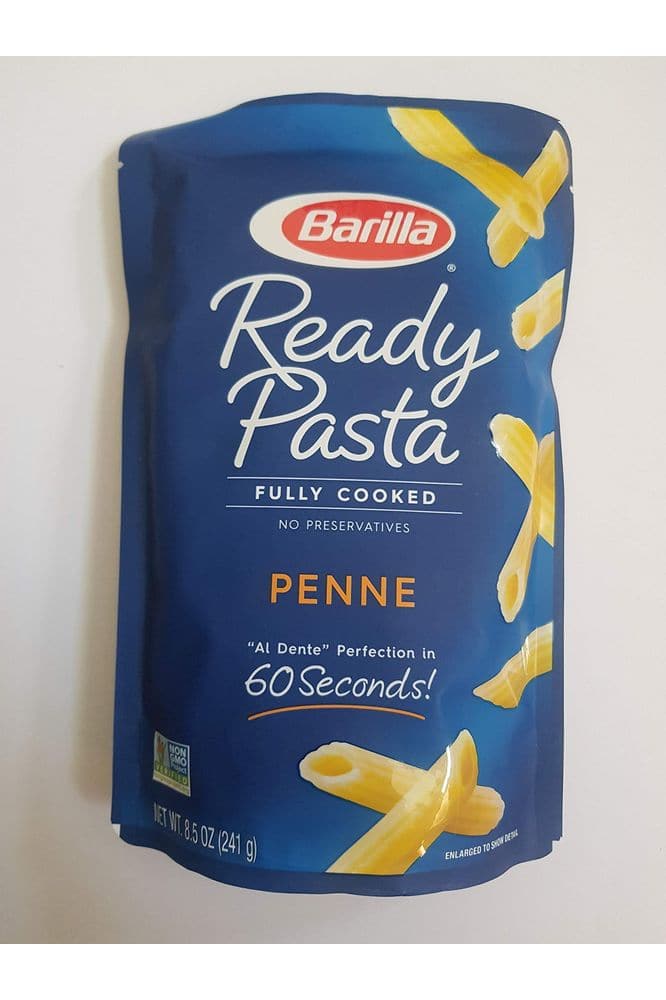 8 - pack Variety, Barilla Ready Pasta: 2 pouches each of Rotini, Penne, Elbows, and Gemelli [2020] - Whlsome - Pasta