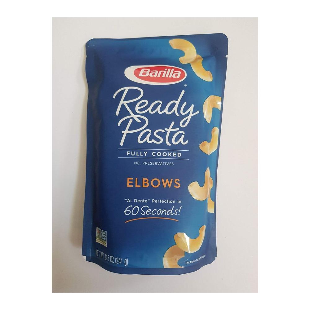 8 - pack Variety, Barilla Ready Pasta: 2 pouches each of Rotini, Penne, Elbows, and Gemelli [2020] - Whlsome - Pasta