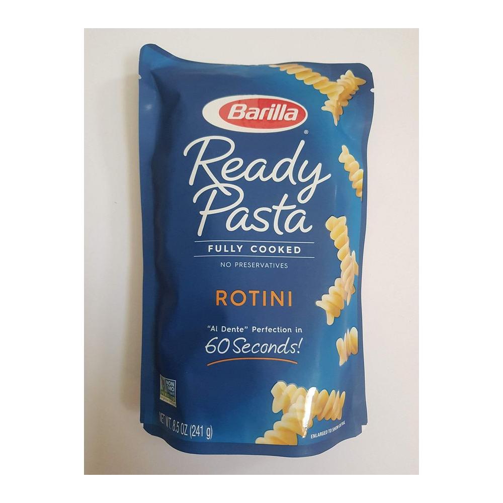 8 - pack Variety, Barilla Ready Pasta: 2 pouches each of Rotini, Penne, Elbows, and Gemelli [2020] - Whlsome - Pasta