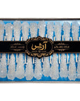 Arash Crystal Rock Candy Big- Naturally Flavored White Sugar Stick Candy Kit 20 Pcs