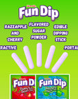 Fun Dip Pop Rocks Variety Pack  Nostalgia Candy Sampler  Includes Various Pop Rocks Flavors and Fun Dips Lik a Stix Cherry Yum and Razz Apple  Packaged by Gaudum 16