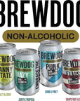 BrewDog 24 Mixed NonAlcoholic Pack  Includes Nanny Elvis Hazy  Punk  12oz Cans