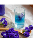 Zyanna Blue Pea Tea  Butterfly Pea Flower Tea with Lemongrass 353oz100g50 Cups Caffeine Free Drinks Food Coloring Iced Teas Cocktails  100 Natural  Brew Hot or Cold