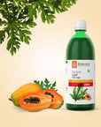 Krishnas Papaya Leaf Juice  1000 ml  Fresh Papaya Leaves Helps to boost platelets count