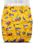 MM Peanuts Candy  2lb Bulk Peanut MMs Candy  50 Fun Size Individually Wrapped MM Candy  Peanut Chocolate MMs Bulk Candy  Chocolate Candy Bulk Bag  2 Pounds