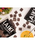 LAIKI Gluten Free Rice Crackers Black Rice Resealable 353 Ounce Bag