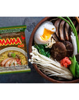 High Class Grass Wai Wai Noodles and Mama Ramen Thai Noodle Variety Pack Mystery Sampler Assortment Box of 15