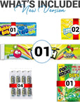 Sour Candy Box Bulk Sour Candy Variety Pack  Individually Wrapped Super Sour Favorites  Sour Candy Mix with Sour Skittles WarHeads Sour Patch Kids Lemonhead and More  30 Count for Kids and Adults