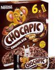 Nestle Chocapic Chocolate Breakfast Cereal Bar 25G (6 Bars)