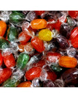 Assorted Fruit Barrels  2 lbs Bulk Individually Wrapped Orange Cherry Apple Lemon Grape Fresh Sweet Hard Candy