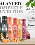 Karviva 6Day Detox Cleanse Fruit Juice Ace Sport Bold Berry Lemonade Watermelon Rush and Immunity JoyD Detox Wellness Drinks with Natural Electrolyte Antioxidants Gluten Free 6 bottles 12 oz