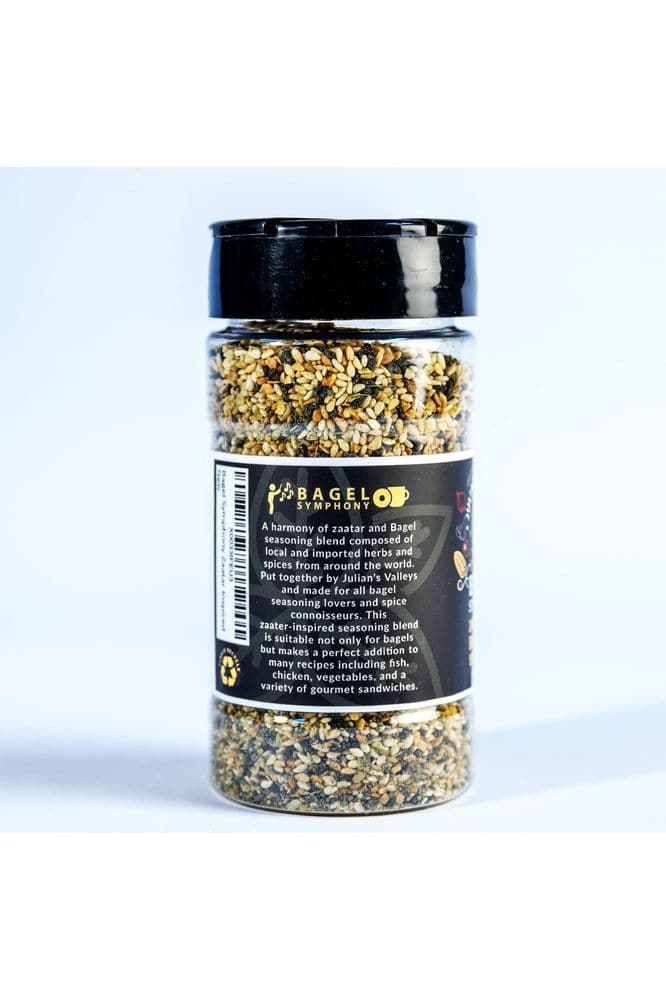 Zaatar-Inspired Everything Bagel Seasoning Blend By Julian&#39;s Valleys - Original Bagel Sesame Spice with Thyme - 4OZ