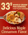 Cheerios Hearty Nut Medley Breakfast Cereal Maple Cinnamon Flavored Made With Whole Grain Family Size 20 oz