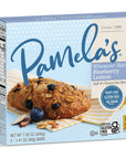 Pamelas Products Gluten Free Whenever Bars Blueberry Lemon 5 Count