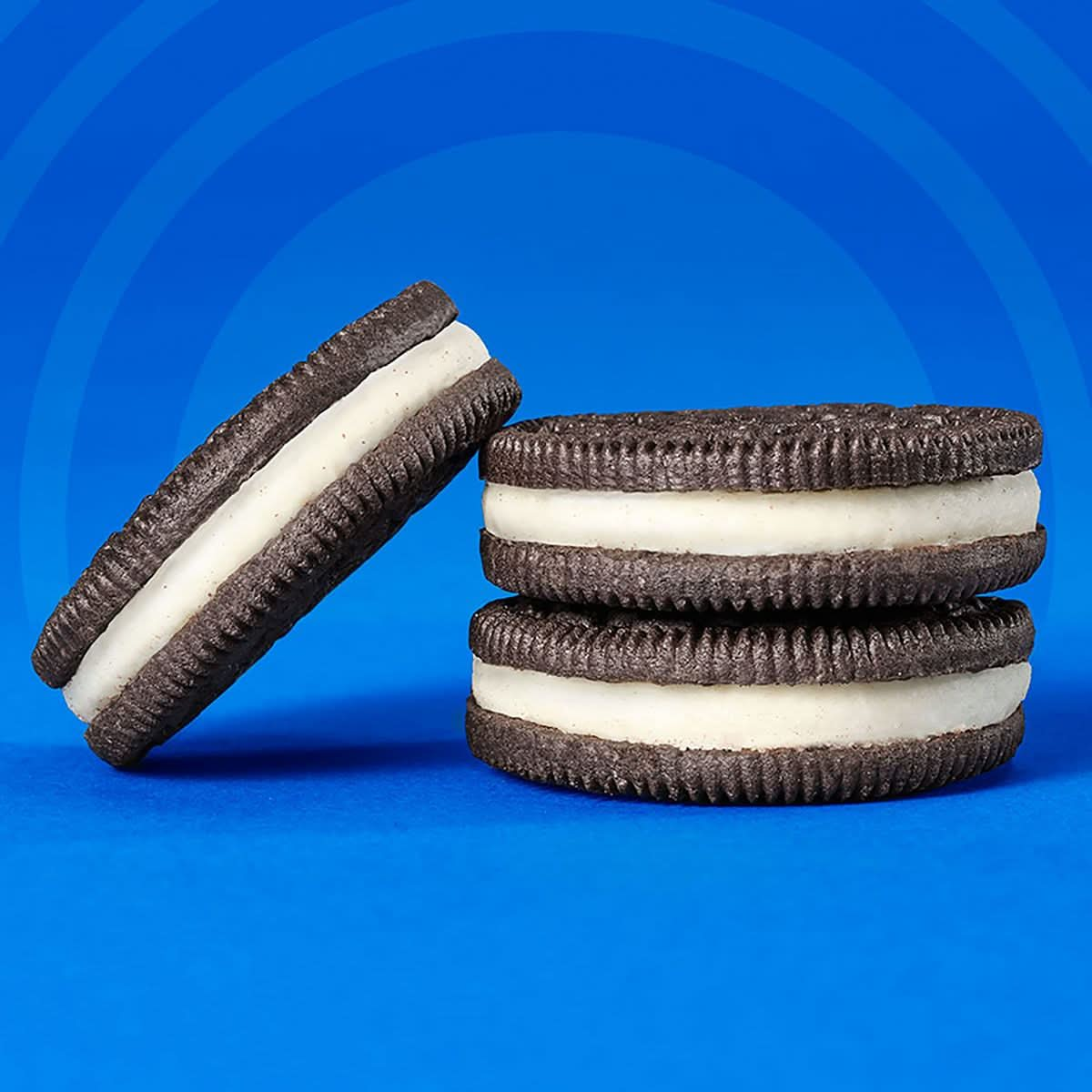 OREO Double Stuf Chocolate Sandwich Cookies Family Size 3 Packs