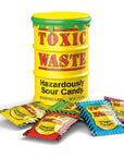 TOXIC WASTE  3Pack Toxic Waste Original Yellow Drums of Assorted Sour Candy  5 Flavors Apple Watermelon Lemon Blue Raspberry and Black Cherry 17 oz