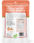 Nature’s Turn Freeze-Dried Fruit Snacks, Peach Crisps, Pack of 6 (0.53 oz Each)