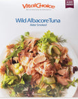 Vital Choice Wild Albacore Tuna Pouches Smoked 6 oz Pack of 6