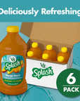 V8 Splash Mango Peach Flavored Juice Beverage 64 fl oz Bottle 6 Pack