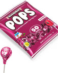 Tootsie Pops Single Flavor Bag  Raspberry Flavored Lollipops with Chocolatey Center  Individually Wrapped Hard Candy  Purple Candy  Peanut Free Gluten Free 50 Count Pack of 1