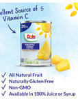 Dole Canned Fruit Pineapple Chunks in Heavy Syrup Gluten Free Pantry Staples 20 Oz 12 Count Packaging May Vary