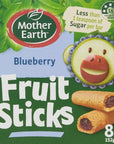 Mother Earth Fruit Blueberry Sticks 152 g - Delicious fruit sticks