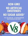 V8 Pomegranate Blueberry 100 Fruit and Vegetable Juice 46 fl oz Bottle 6 Pack